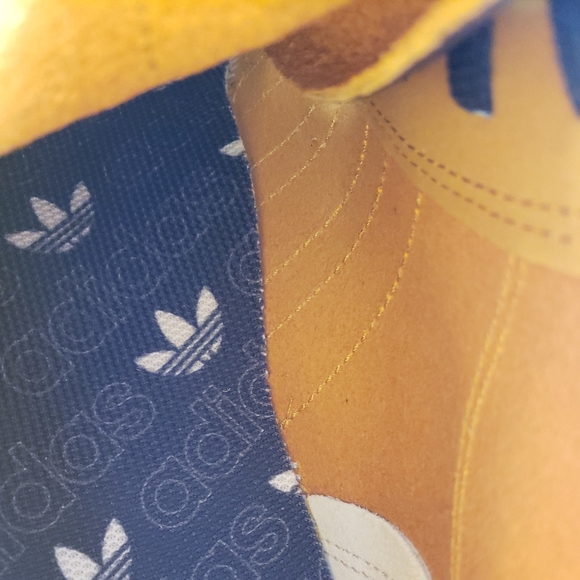 adidas Originals NIZZA HI RF Men's Brown Leather Sneakers Shoes - Picture 11 of 12